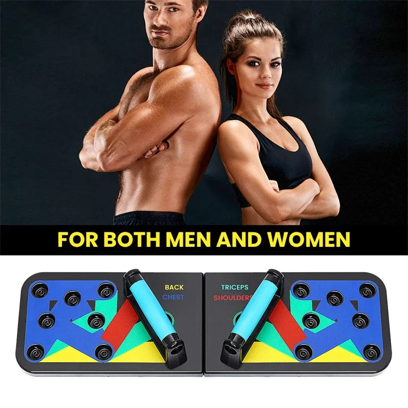 EverFit 9 in 1 Push Up Rack Board