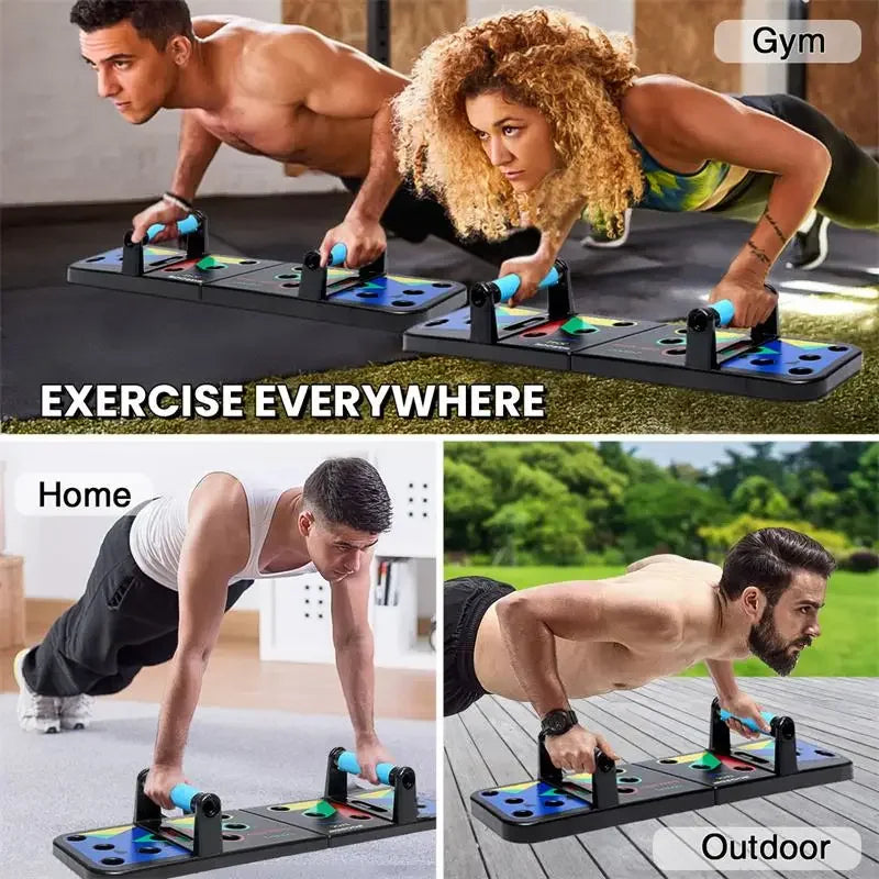 EverFit 9 in 1 Push Up Rack Board